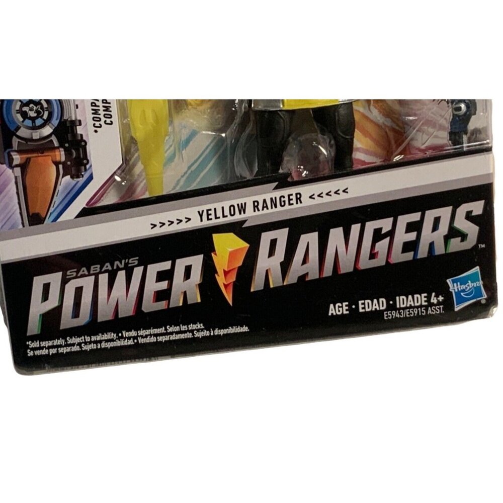 Sabans Power Rangers Beast Morphers Yellow Ranger Action Figure With Accessories - Picture 3 of 8